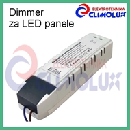 Dimmable driver for LED-panels